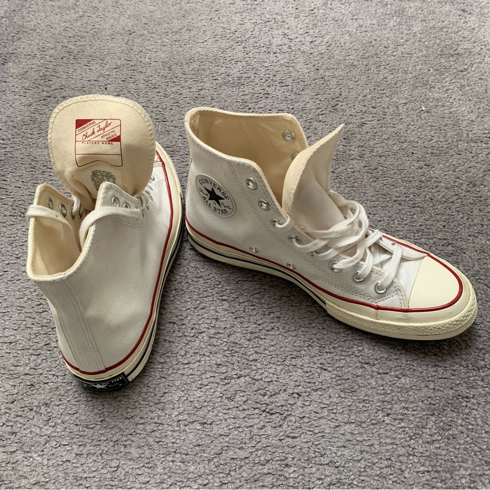 Converse Chuck Taylor 70’s All Star High-Tops in off- White (parchment)